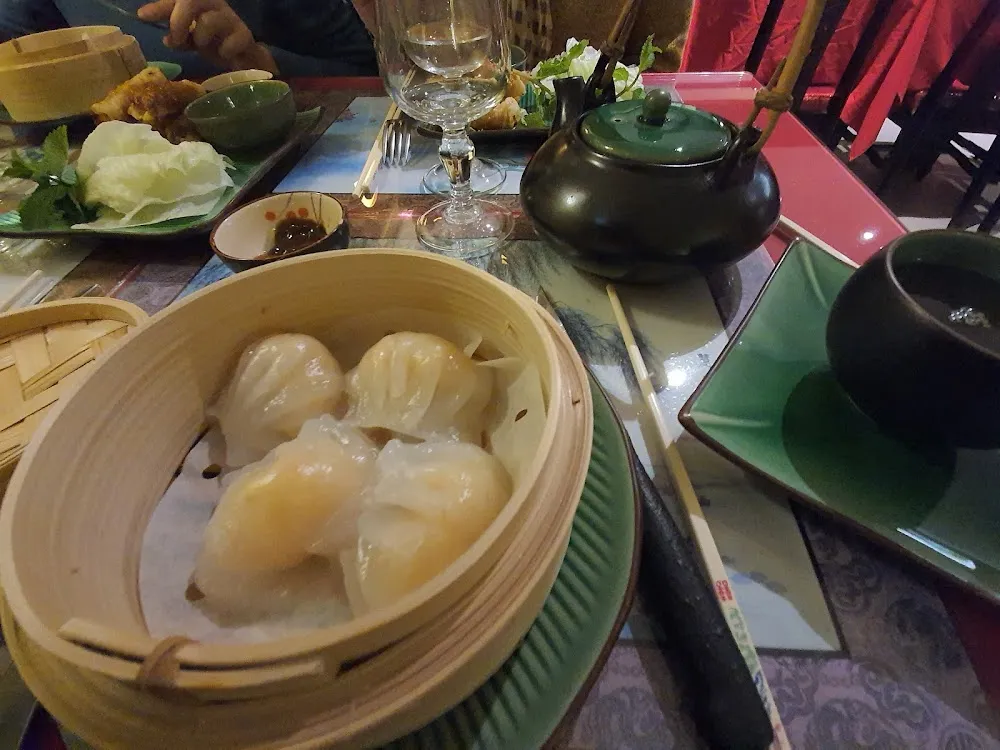 Raviole Vapeur Aux Crevettes